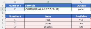 vlookup for excel