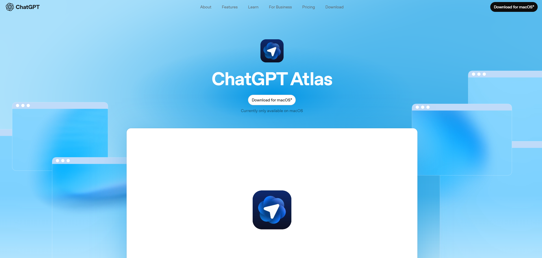 ChatGPT Atlas browser launched in October 2025