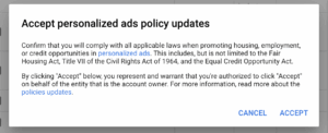 targeting update for housing industry google ads